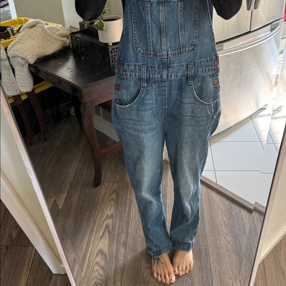 Madewell size small denim overalls - Picture 6 of 9